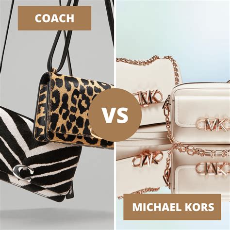 michael kors vs coach bag